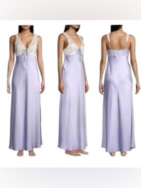 Free People/ Intimately Countryside Maxi Slip Color Lavender Size Small